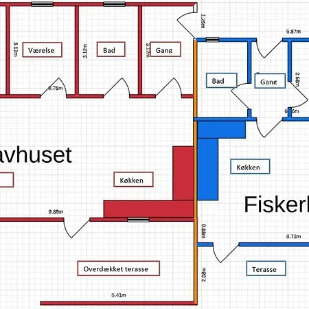 Holiday home Havhuset I - I Byen, Ved Stranden